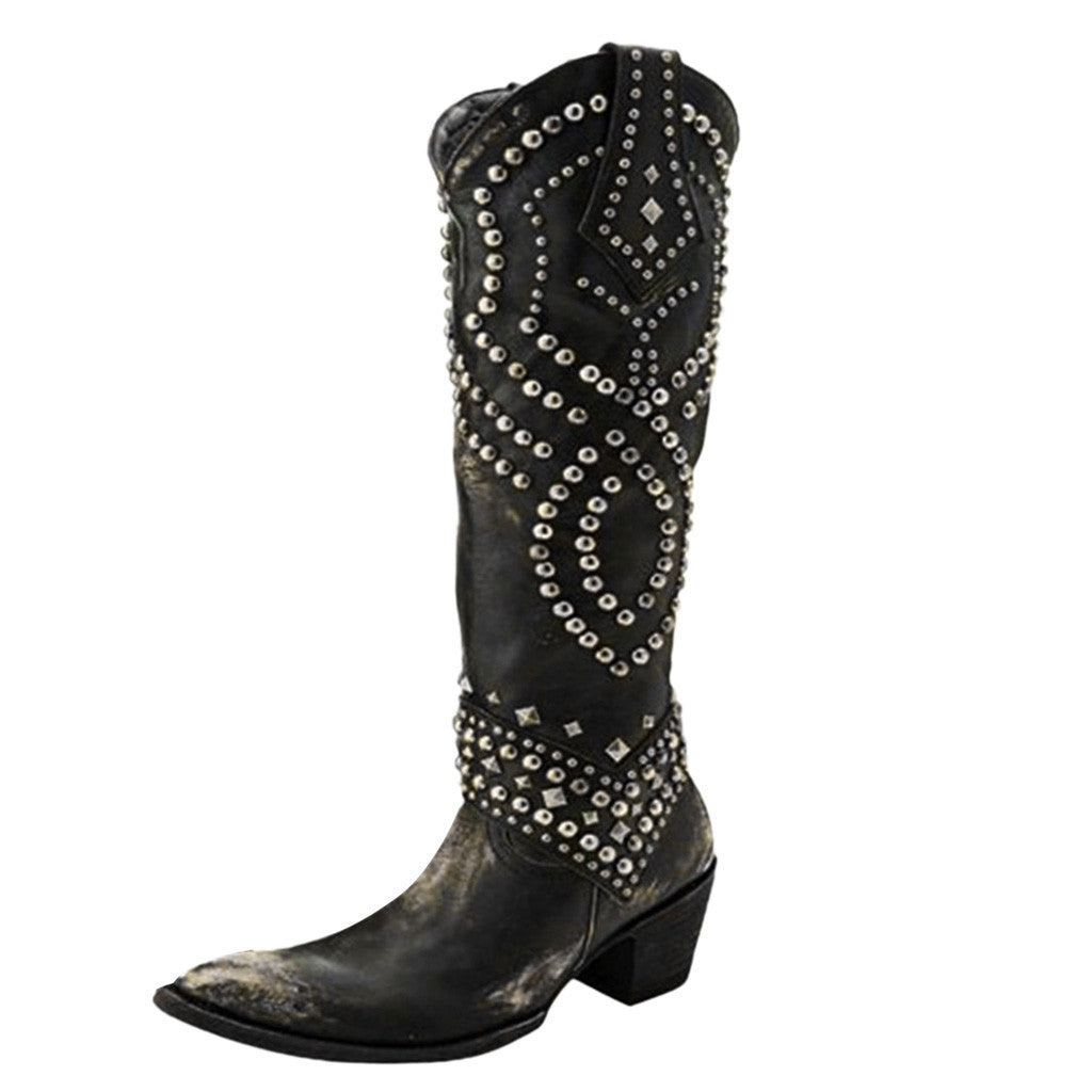 Damenstiefel Hoch Schaft Orthopädisch Bequem - BerlinGlamour
