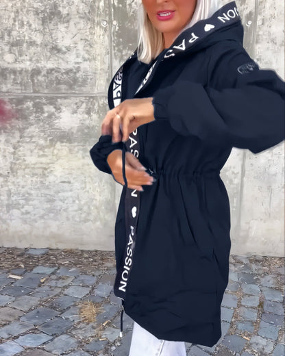 Moderne Freizeitjacke Zip-Up Damen - BerlinGlamour