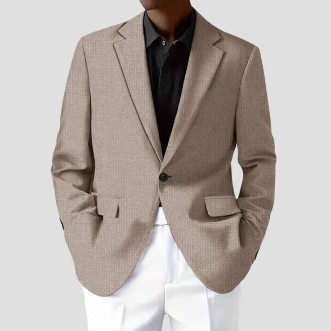 Herren Blazer Modern Maßgeschneidert Freizeit Style