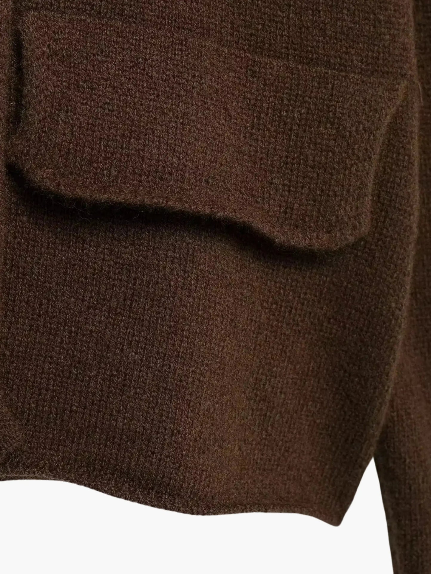 Zweireihige Strickjacke Damen Modern Elegent