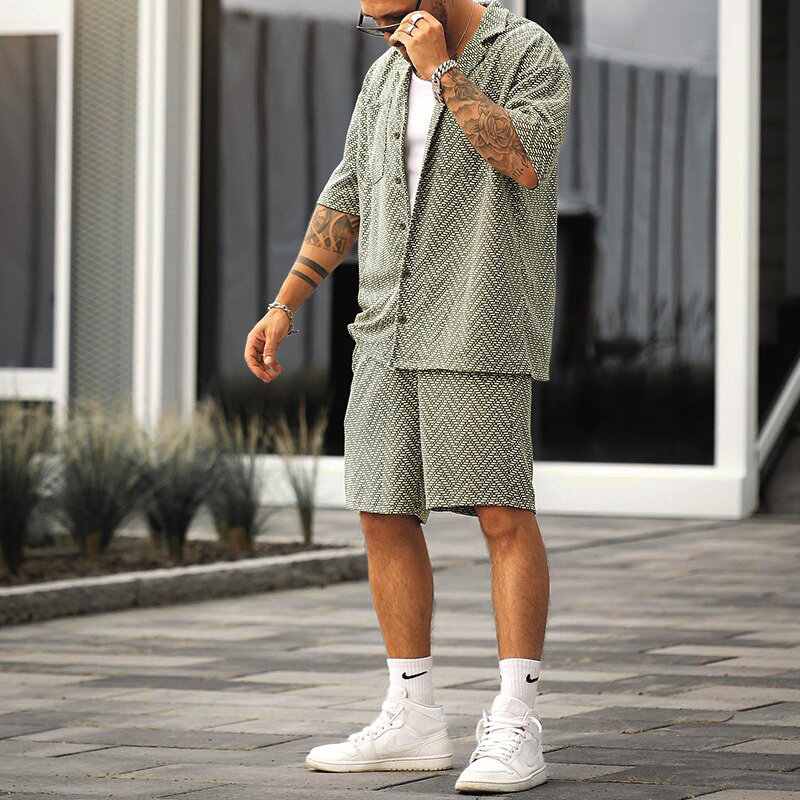 Leichtes Herren Sommer Set Modern und Bequem - BerlinGlamour