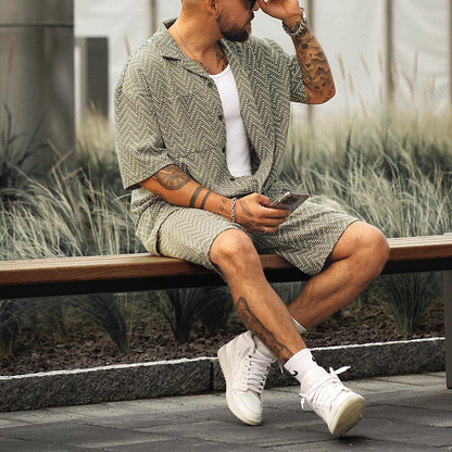 Leichtes Herren Sommer Set Modern und Bequem