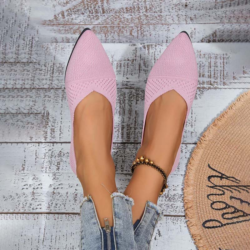 Dünnsitzende Spitzzehen-Schuhe Bequem atmungsaktiv - BerlinGlamour