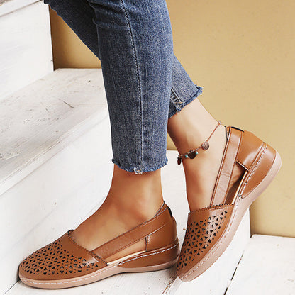 Damen Sandalen Bequem Freizeit Sommer