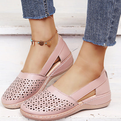 Damen Sandalen Bequem Freizeit Sommer