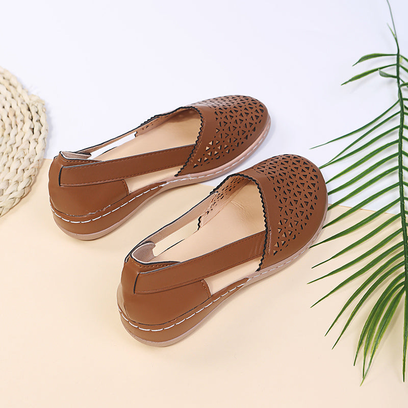 Damen Sandalen Bequem Freizeit Sommer