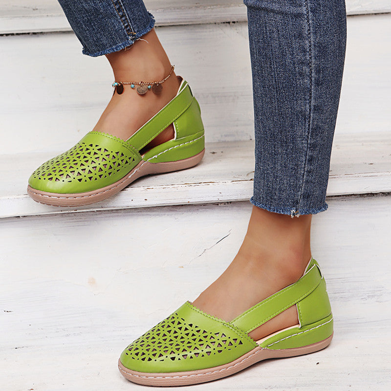 Damen Sandalen Bequem Freizeit Sommer