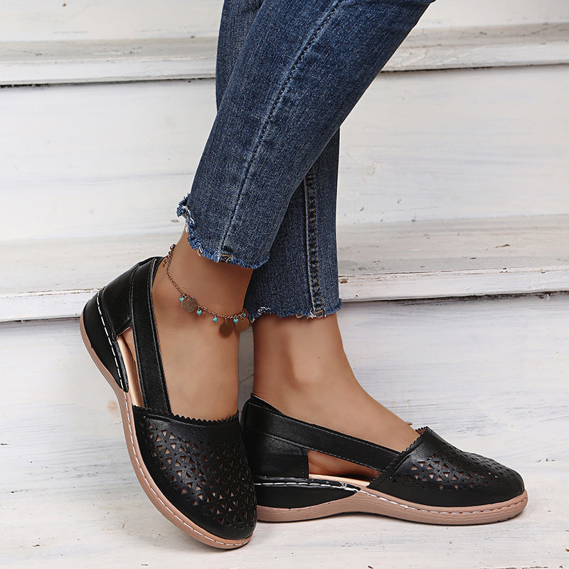 Damen Sandalen Bequem Freizeit Sommer