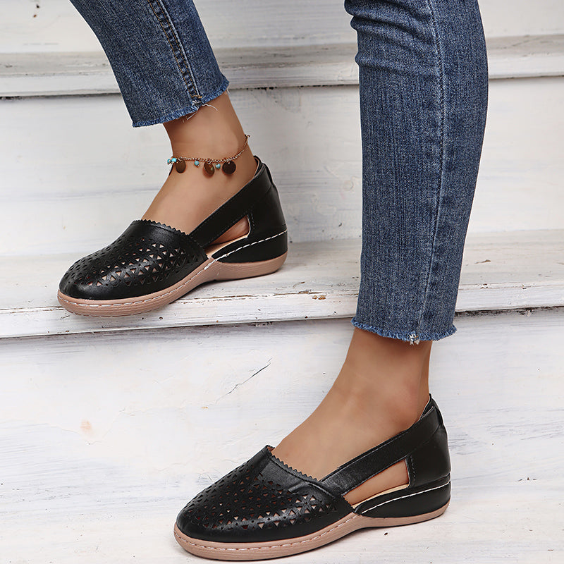 Damen Sandalen Bequem Freizeit Sommer