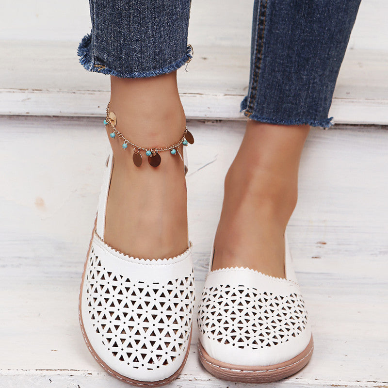 Damen Sandalen Bequem Freizeit Sommer
