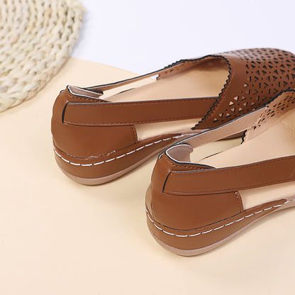 Damen Sandalen Bequem Freizeit Sommer