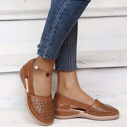Damen Sandalen Bequem Freizeit Sommer