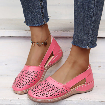 Damen Sandalen Bequem Freizeit Sommer