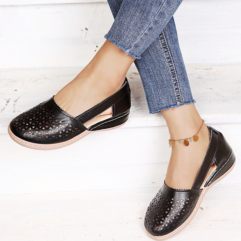 Damen Sandalen Bequem Freizeit Sommer