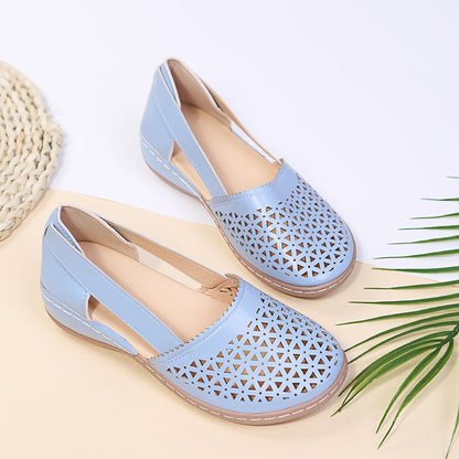 Damen Sandalen Bequem Freizeit Sommer