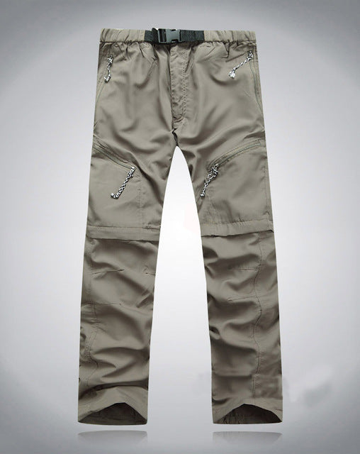 Wanderhose Herren 2 in 1 Robust Wasserfest