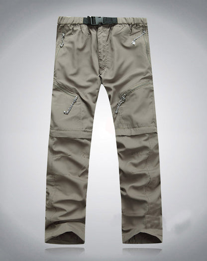 Wanderhose Herren 2 in 1 Robust Wasserfest