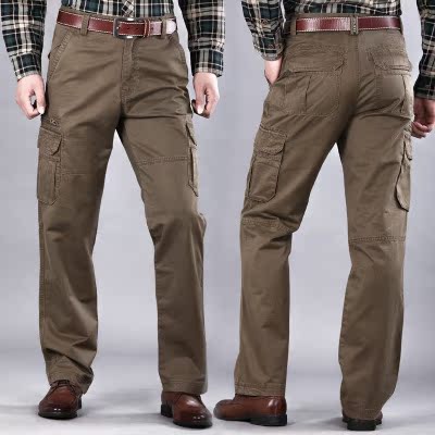 Herren Cargo-Hose Mehrtaschen Praktisch Modern