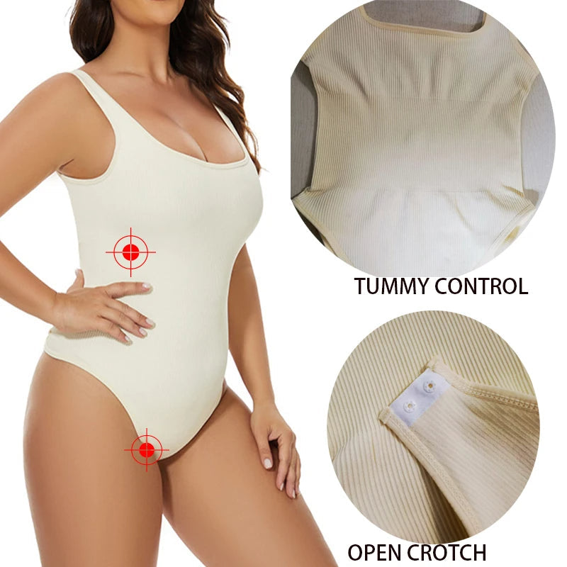 Shaper Jumpsuit Frauen Bauchkontrolle Stretch - BerlinGlamour