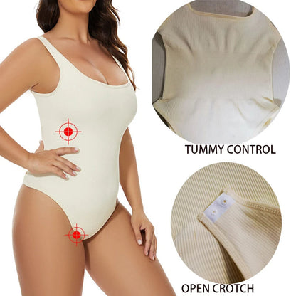 Shaper Jumpsuit Frauen Bauchkontrolle Stretch - BerlinGlamour