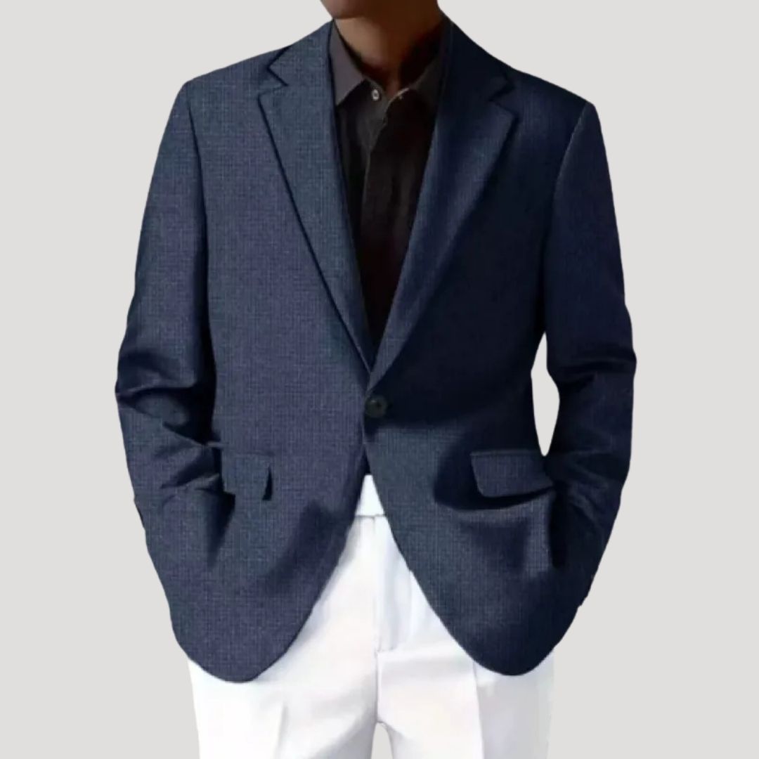 Herren Blazer Modern Maßgeschneidert Freizeit Style