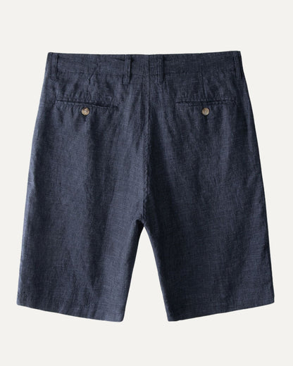 Leinenshorts Herren Sommer Leicht Freizeit