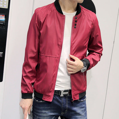 Herren Steppjacke Sportlich Elastisch Warm