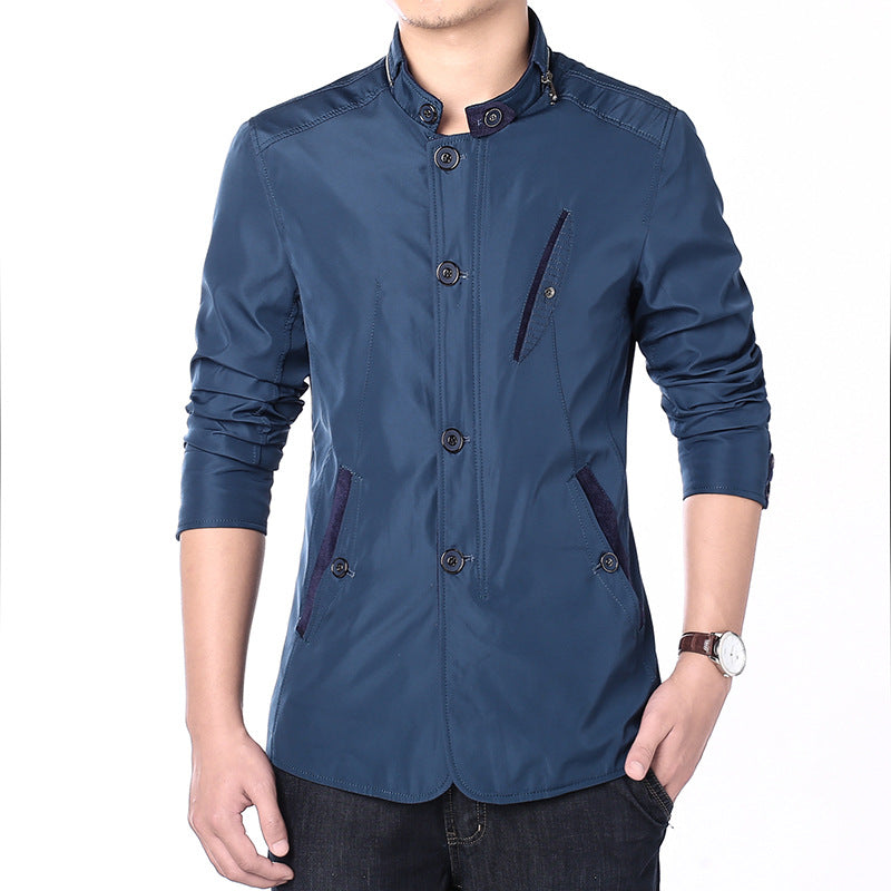 Herren Freizeitjacke Elegant Modern Mit modischen Details