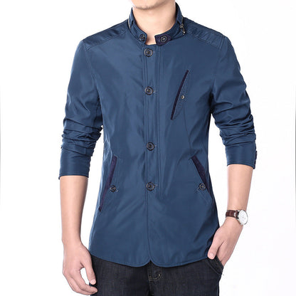 Herren Freizeitjacke Elegant Modern Mit modischen Details