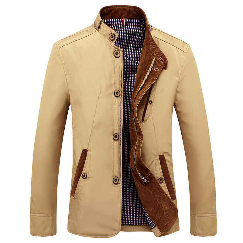 Herren Freizeitjacke Elegant Modern Mit modischen Details - BerlinGlamour