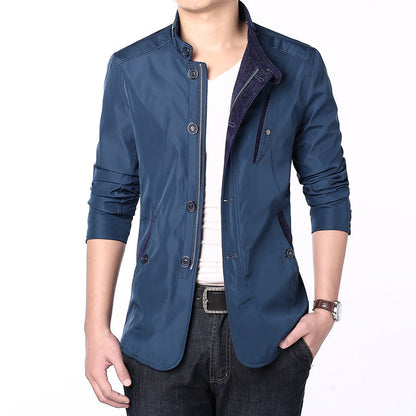 Herren Freizeitjacke Elegant Modern Mit modischen Details