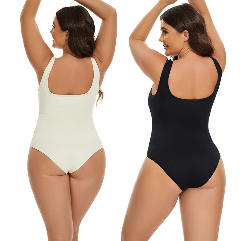Shaper Jumpsuit Frauen Bauchkontrolle Stretch