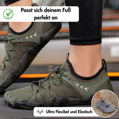 Rutschfeste Barfußschuhe für Damen Sportlich Bequem