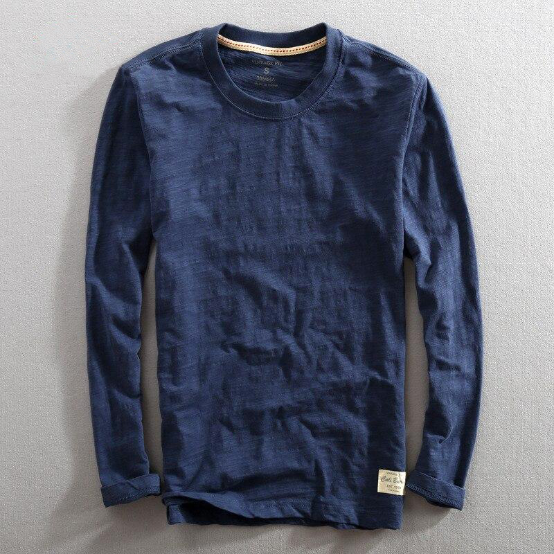 Herren Pullover Baumwolle Premium Langarm