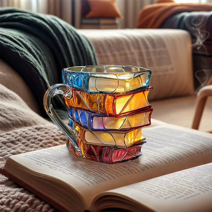 Kaffeetasse Bücher Form Dekorativ