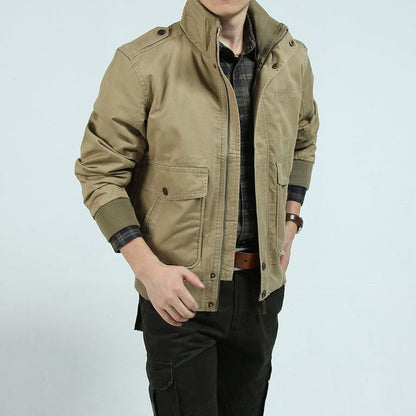 Herren Freizeitjacke Urban Style Robust Schwarz