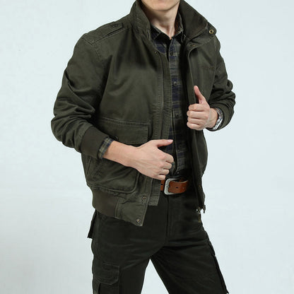 Herren Freizeitjacke Urban Style Robust Schwarz