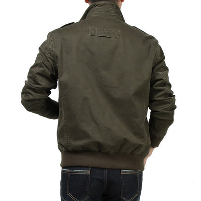 Herren Freizeitjacke Urban Style Robust Schwarz