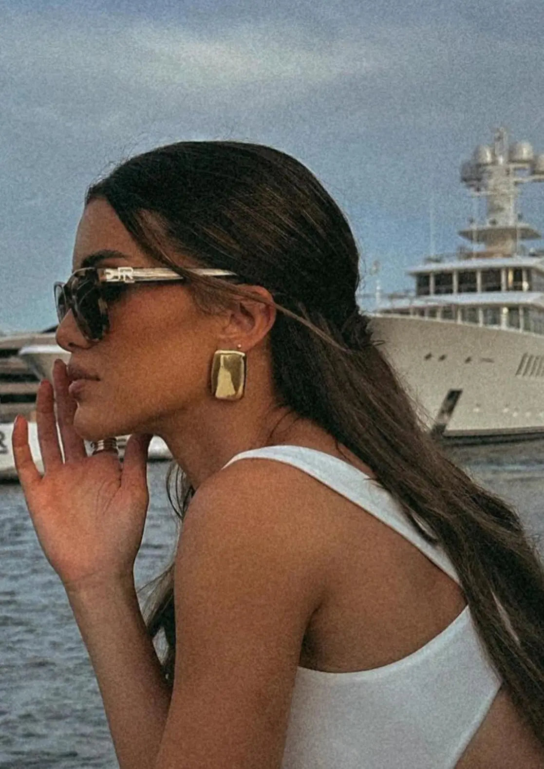 Blanca Earrings - Gold Zendoo.de