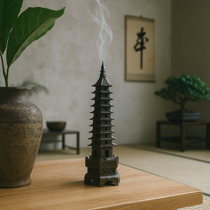Räuchergefäß Zen Style Wasserfall Rauchspiel Modern