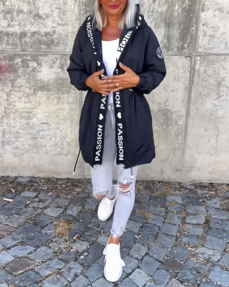 Moderne Freizeitjacke Zip-Up Damen