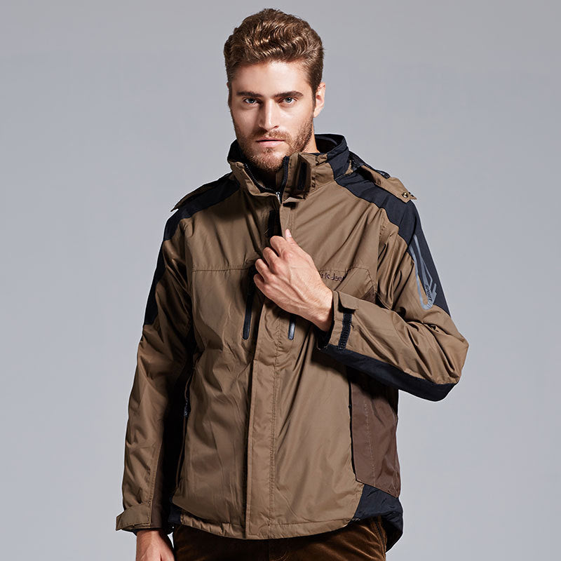 Herren Outdoor-Jacke Wasserfest Atmungsaktiv Funktionell