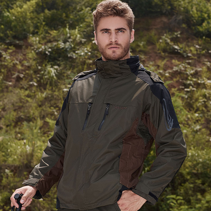 Herren Outdoor-Jacke Wasserfest Atmungsaktiv Funktionell