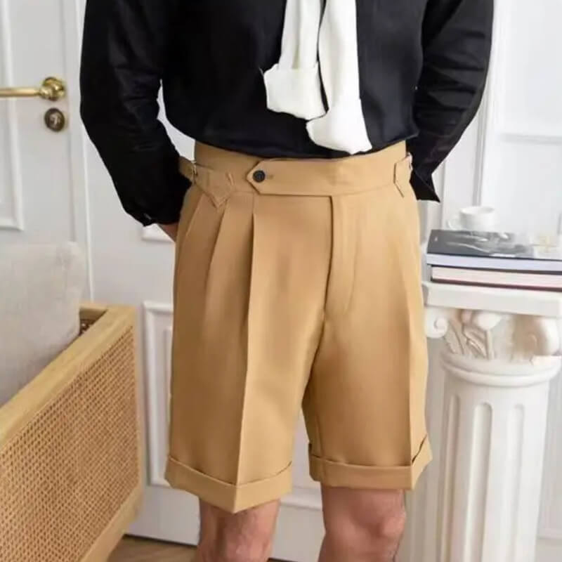 Herren Shorts Knielänge Bequem Moderne