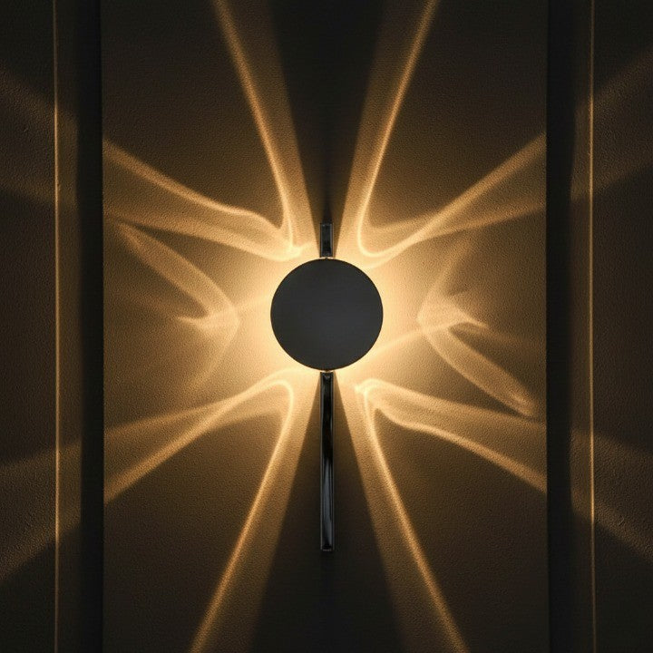 Moderne LED Wandlampe Glow Effekt Dimmbar