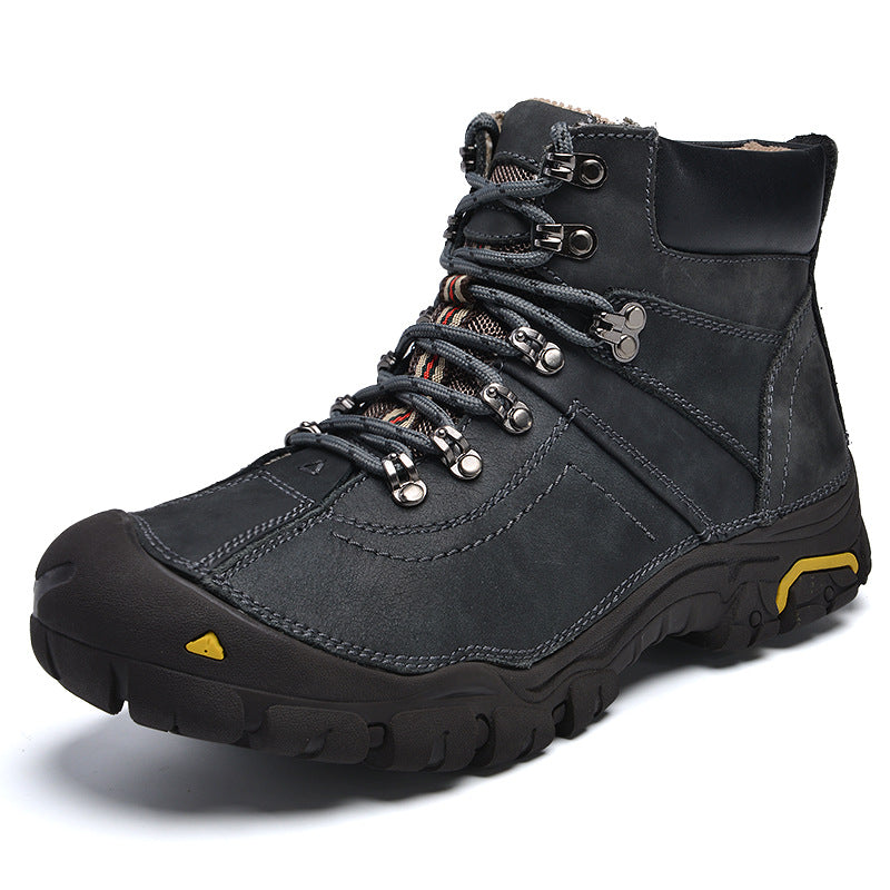 Wanderstiefel Herren Robust Wasserdicht Rutschfest