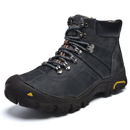 Wanderstiefel Herren Robust Wasserdicht Rutschfest