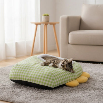 Katzenbett Bequem Haus mit Weichem Innenleben