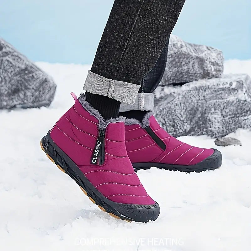 Orthopädische Winterschuhe Frauen Warm Bequem