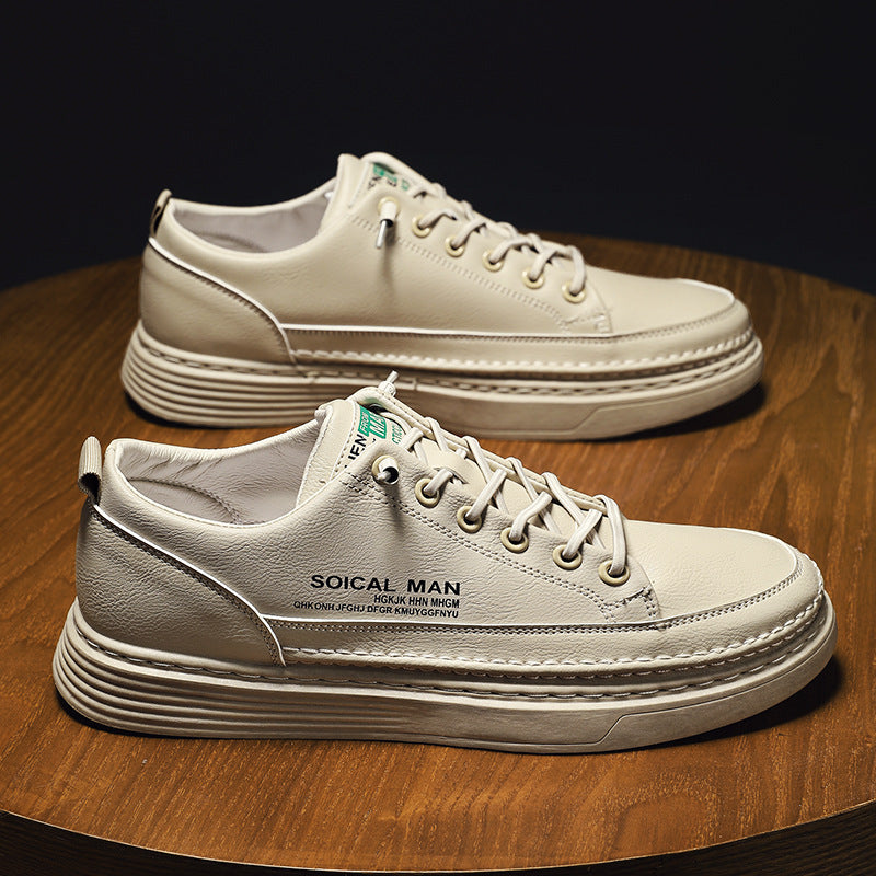 Weißes Sneaker Damen Schuhe Mode Sport